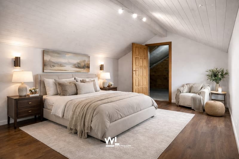 6-Zi.-Attika-Duplex mit Garten, Lift und Dachboden in Losone - hell und grosszügig (8)