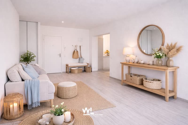 Appartement 2.5 pièces, fraîchement rénové, situé au centre de Losone (5)