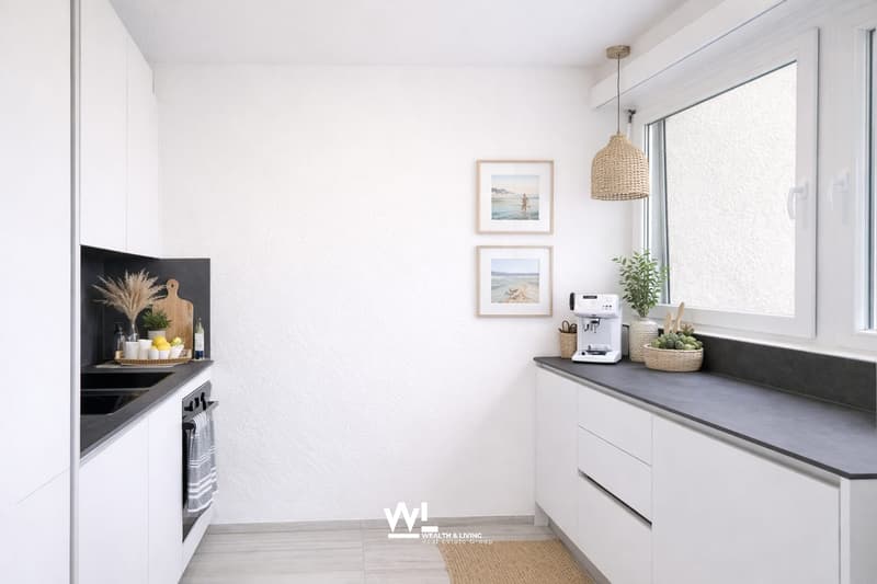Appartement 2.5 pièces, fraîchement rénové, situé au centre de Losone (2)