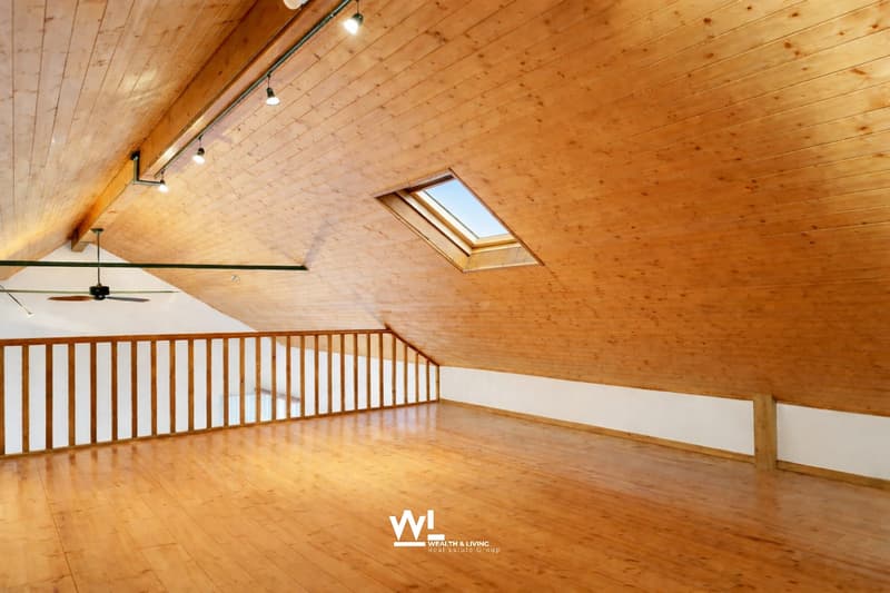 6-Zi.-Attika-Duplex mit Garten, Lift und Dachboden in Losone - hell und grosszügig (4)