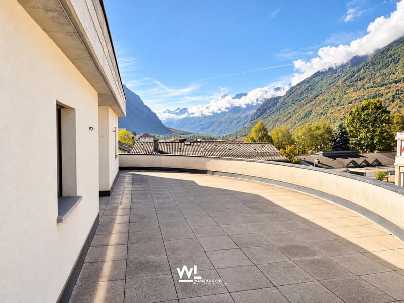 Casa bifamiliare con giardino e vista a Malvaglia / Zweifamilienhaus mit Garten und Aussicht in Malvaglia kaufen (1)