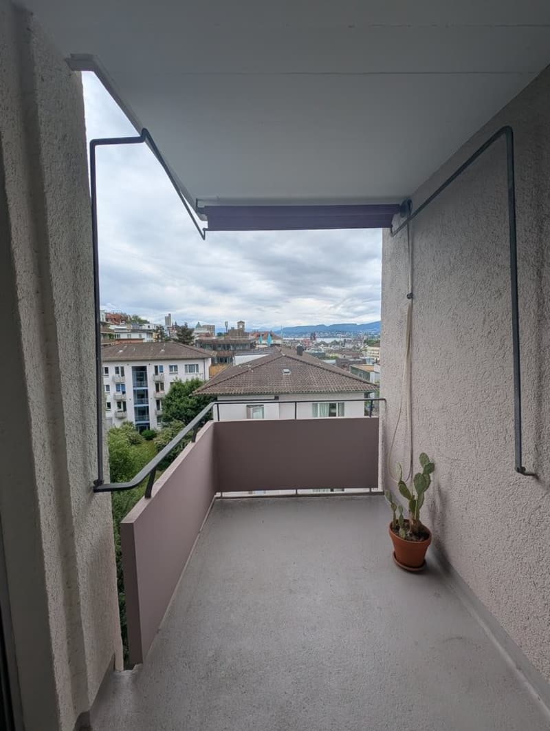 Balkon mit herrlicher Weitsicht