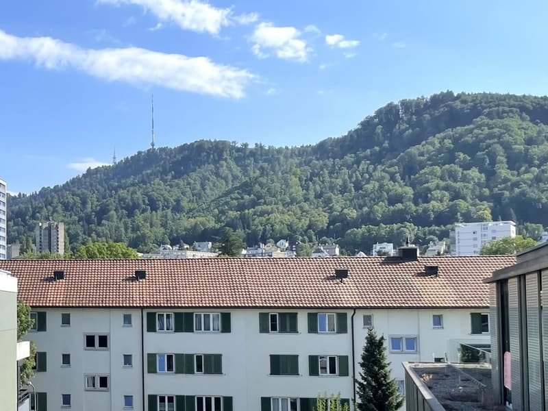 Aussicht aus Wohnzimmer