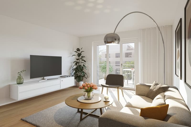 Visualisierung Wohnzimmer