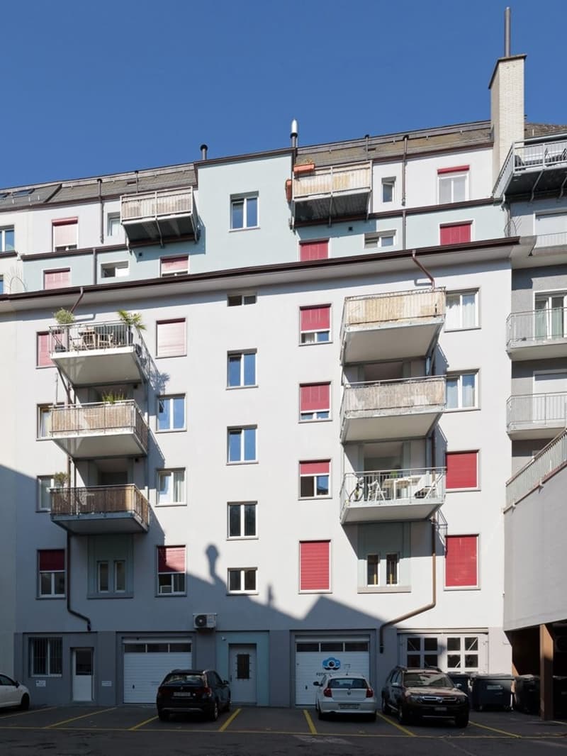 Ansicht Hinterhof