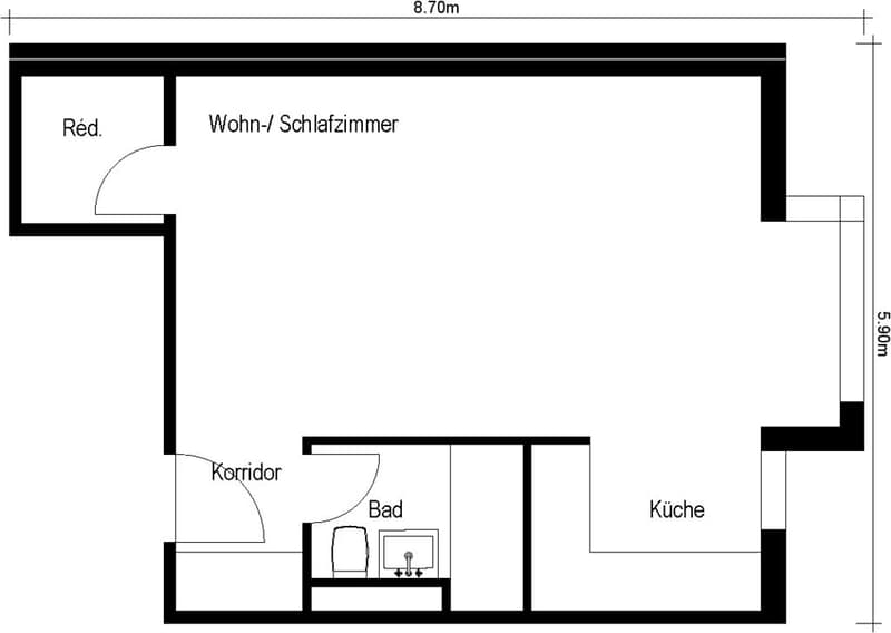 Grundrissplan