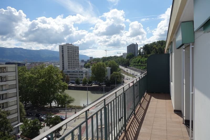 Balcon côté salon