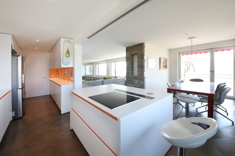 Objet de prédilection - appartement 5 1/2 pièces avec terrasse et vue imprenable sur Zurich, lac et montagnes (5)