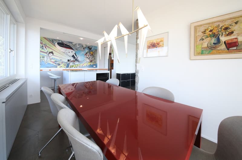 Objet de prédilection - appartement 5 1/2 pièces avec terrasse et vue imprenable sur Zurich, lac et montagnes (3)