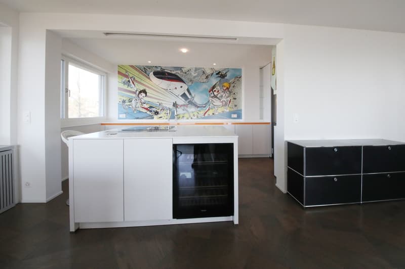 Objet de prédilection - appartement 5 1/2 pièces avec terrasse et vue imprenable sur Zurich, lac et montagnes (4)