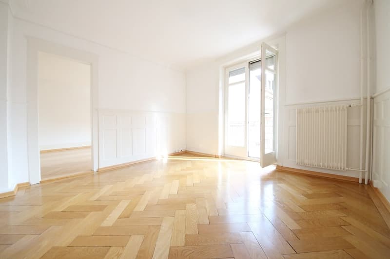 Charming 3.5-room apartment / old building with 2 balconies, quiet location, Wiedikon (1)