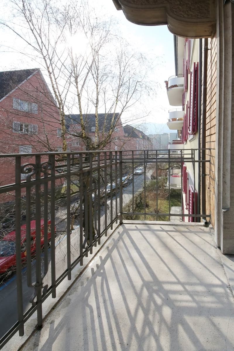 Charming 3.5-room apartment / old building with 2 balconies, quiet location, Wiedikon (4)