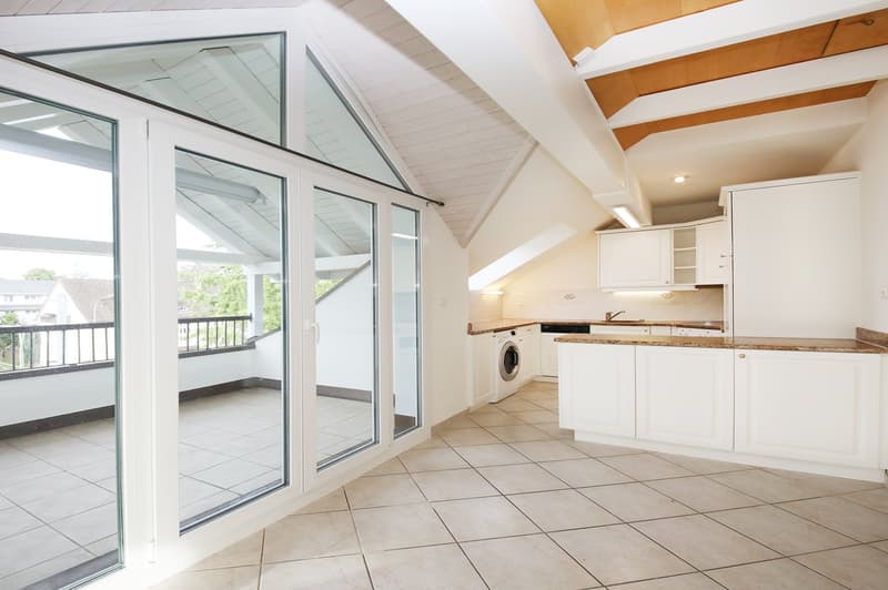 Appartamento mansardato curato e rinnovato (86 m2) con terrazza (10 m2) (7)