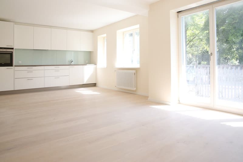 Elegante 2.5 Zimmerwohnung mit Balkon und Gartensitzplatz 8003 Zürich (1)