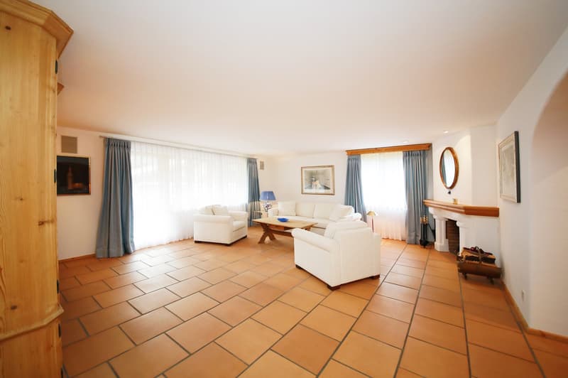 3.5-Zimmer-Top-Wohnung (115 m2) in charmantem Chalet mit Sauna - Klosters Platz (12)