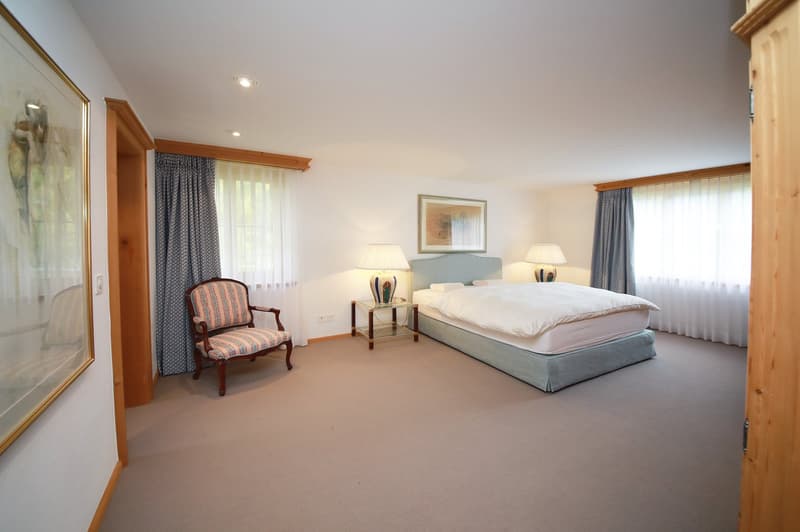 3.5-Zimmer-Top-Wohnung (115 m2) in charmantem Chalet mit Sauna - Klosters Platz (10)