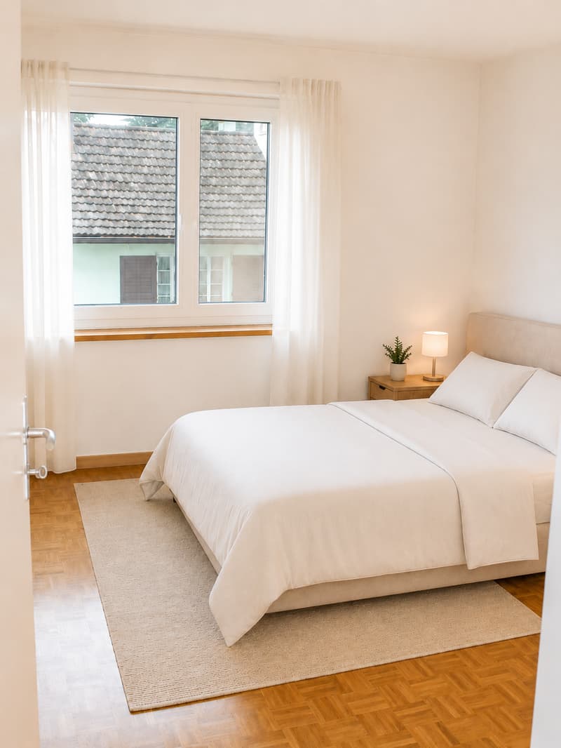 Appartement de 3,5 pièces aux lignes classiques des années 1960 avec un salon spacieux (3)