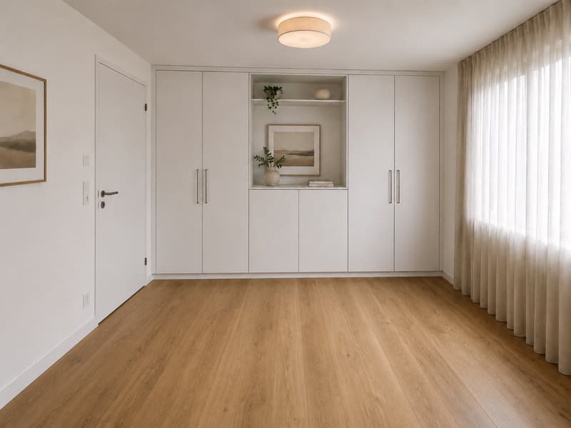 Zimmer mit Einbauschrank