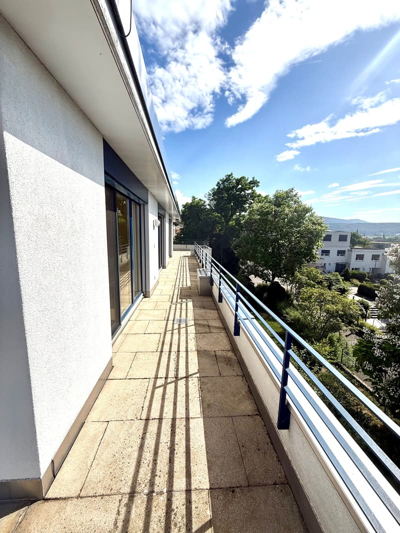 Balkon seitlich