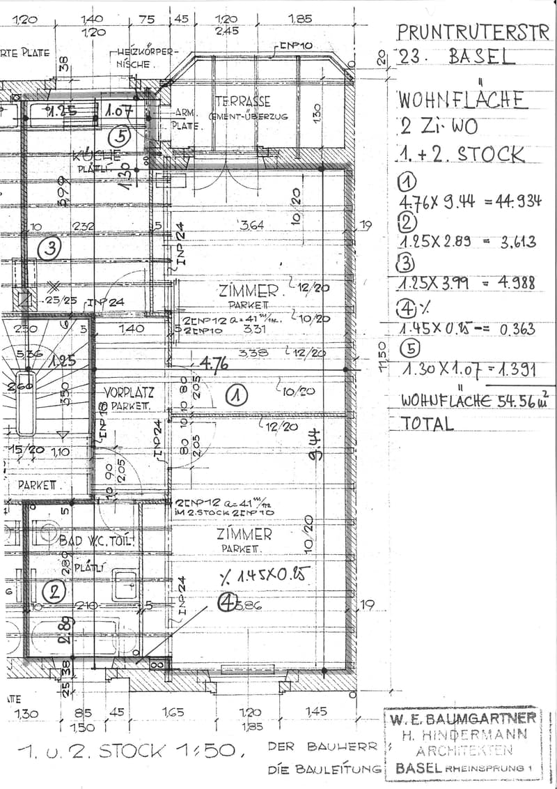 L1470 Plan 2-Zi WHG 1.+2. Stock