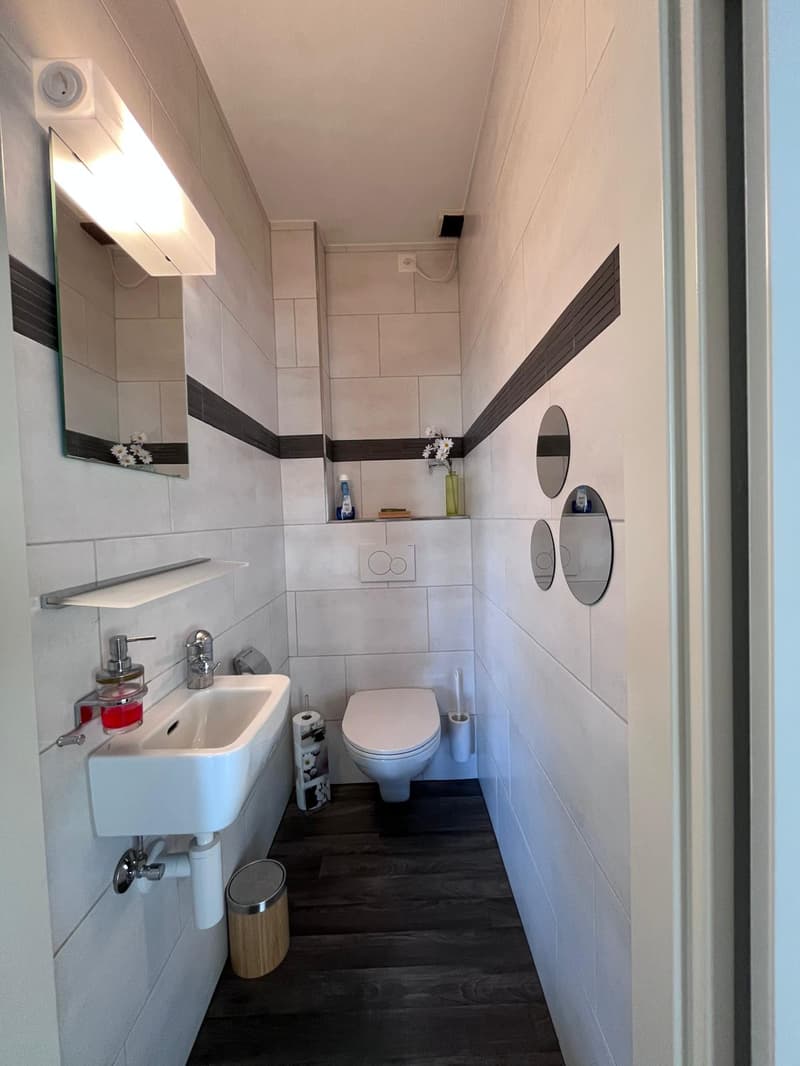 Ground floor toilet