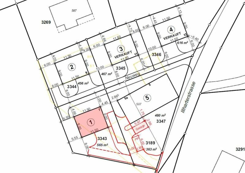 À vendre à 8556 Wigoltingen, nouvelle maison individuelle détachée de 6½ pièces sur la pente sud, dans un endroit calme et ensoleillé avec vue lointaine / construction solide ! (2)