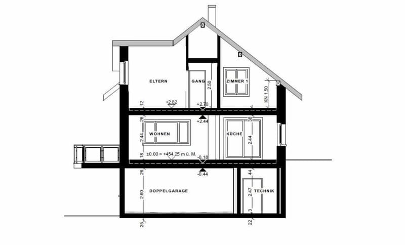 À vendre à 8556 Wigoltingen, nouvelle maison individuelle détachée de 6½ pièces sur la pente sud, dans un endroit calme et ensoleillé avec vue lointaine / construction solide ! (8)