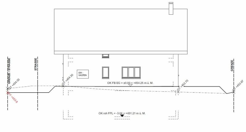 À vendre à 8556 Wigoltingen, nouvelle maison individuelle détachée de 6½ pièces sur la pente sud, dans un endroit calme et ensoleillé avec vue lointaine / construction solide ! (9)