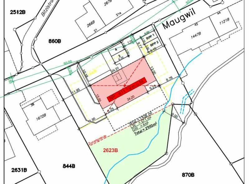 In vendita 3½ vani appartamento, su Maugwilerstrasse 40 a 9552 Maugwil vicino a Bronschhofen / 103 m2 di superficie abitabile, luogo connesso alla natura / aliquota fiscale 9500 Wil! (2)