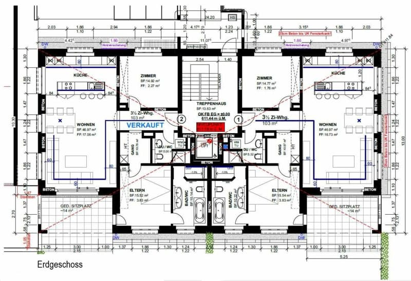 For sale 4½ room apartment, on Maugwilerstrasse 40 in 9552 Maugwil near Bronschhofen, nature-connected location / tax foot 9500 Wil! (4)