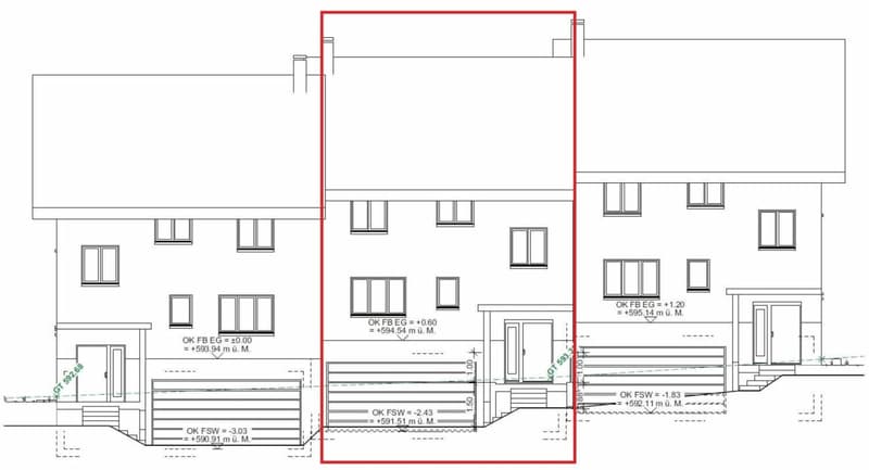 For sale in 8362 Itaslen near Balterswil, new 5½ room single-family house, in an unobstructable location adjacent to an agricultural zone, with a far-reaching view of the meadow! (8)