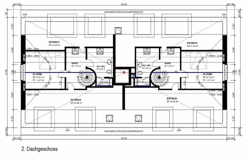 For sale 4½ room apartment, on Maugwilerstrasse 40 in 9552 Maugwil near Bronschhofen, nature-connected location / tax base 9500 Wil! (8)
