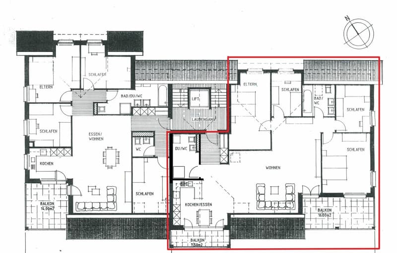Zu verkaufen an der Haushaldenstrasse 2a in 8374 Dussnang; schöne 5½ Zi.-Dachwohnung, an ruhiger, sonniger Lage /nur 2 Gehminute bis ÖV ! (3)