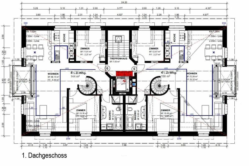 Zu vermieten 4½ Zi.-Maisonettewhg., an der Maugwilerstrasse 40 in 9552 Maugwil bei Bronschhofen /150 m2 Wohnfläche, naturverbundene Lage /Steuerfuss 9500 Wil ! (5)