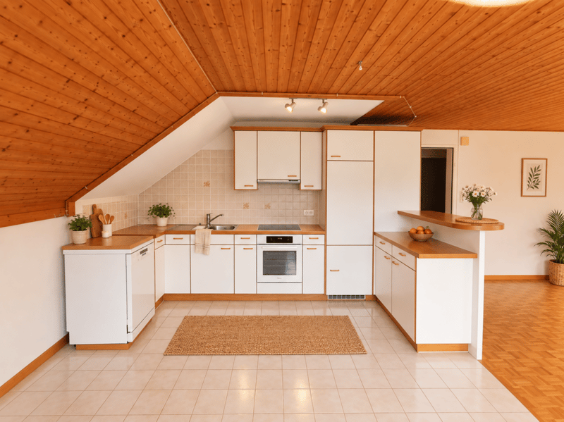 Grossz. 3.5 Zi.-Dachwohnung mit Aussicht auf den Bichelsee ! (4)