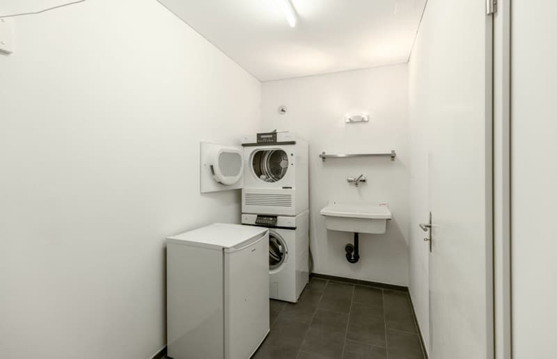 Zu verkaufen grosszügiges Terrassenhaus, 4.5 Zimmer, Länge 35 Meter. Am Bleicheliweg 2, 9055 Bühler bei Teufen, mit Weitsicht auf Wiese und Wald. Nur 2 Gehminuten bis Bahnhof ! (12)