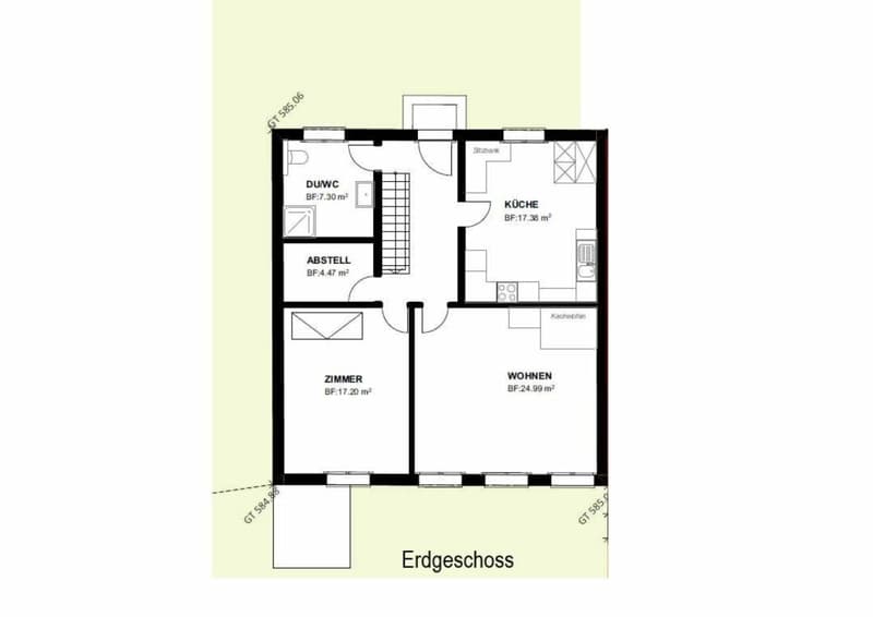 Zu verkaufen an der Ifangstrasse 16 in 8558 Raperswilen 6.5 Zi.-Bauernhaus (4)
