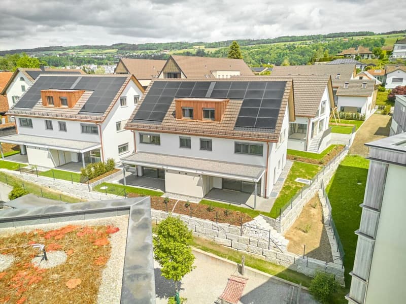Casa a schiera 6 1/2 locali con terreno utilizzabile (5)