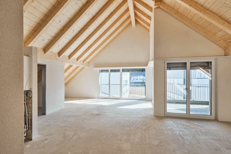 4 1/2-Zimmer-Wohnung im Dachgeschoss mit Balkon und Estrich (5)