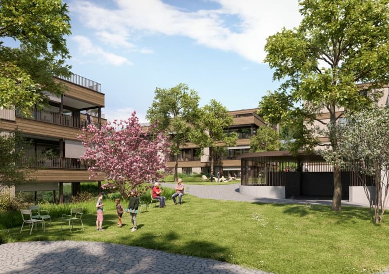 2 1/2-Zimmer-Parterrewohnung mit gedecktem Sitzplatz (5)