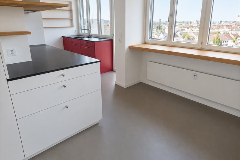 Zentral Wohnen - hoch über Basel und mit Weitblick über den Schützenmattpark (7)