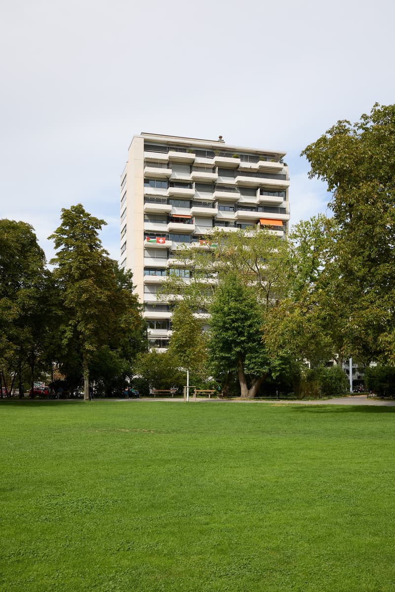 Zentral Wohnen - hoch über Basel und mit Weitblick über den Schützenmattpark (11)
