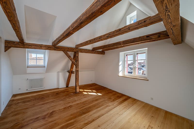 Ein Stück Basler Altstadtgeschichte - aussergewöhnliche Maisonette am Leonhardskirchplatz (8)
