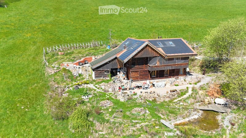 Bild vom Haus von oben
