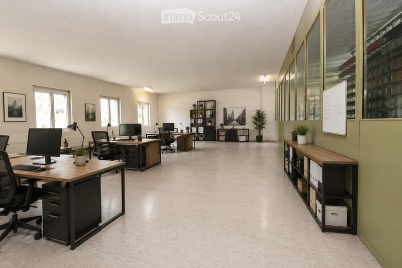 Visu als Büro