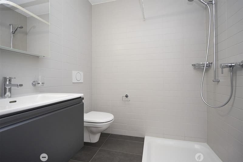 Dusche und WC
