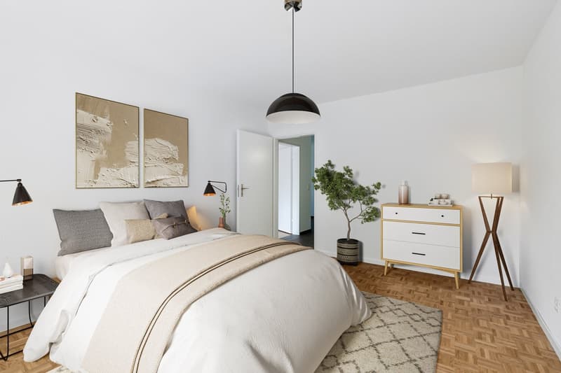 Appartement 4.5 pièces avec terrasse ensoleillée sur le toit et vue sur la verdure (5)