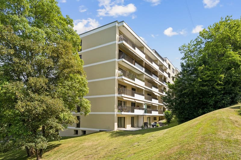 Appartement 1.5 pièces avec balcon ensoleillé et vue sur le verdure (1)