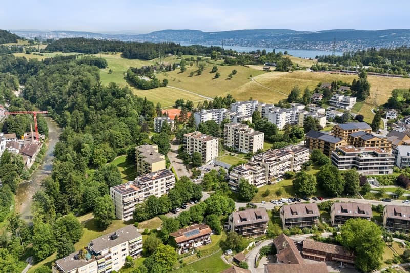 4.5-Zimmerwohnung mit sonniger Dachterrasse und Blick ins Grüne (2)