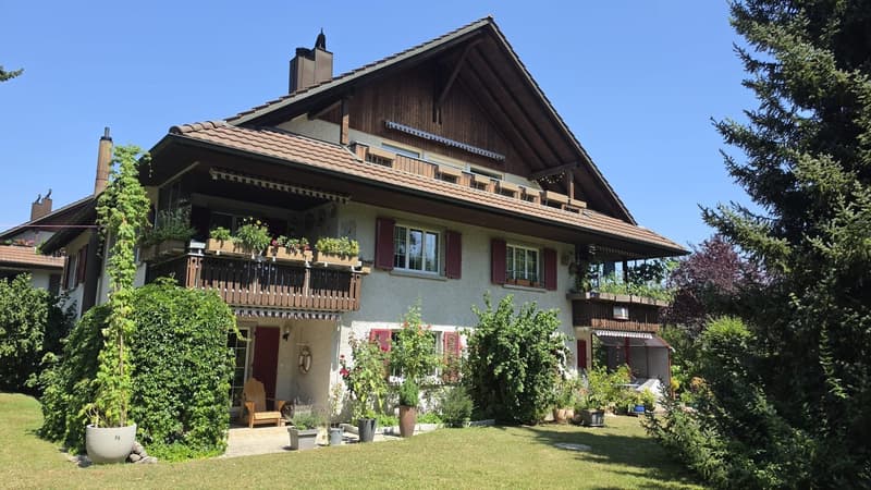 Südseite des Hauses